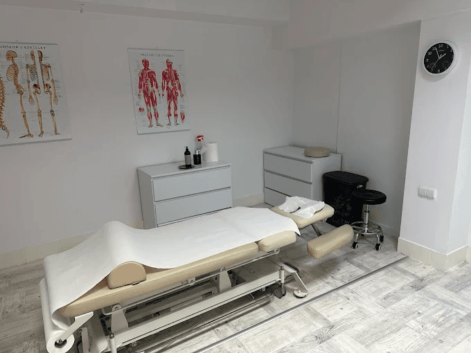 Sala zabiegowa gabinetu Kris-Fiz w Limanowej